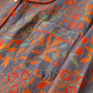Shaani Vintage Leaf Cotton Lapel Loungewear Set